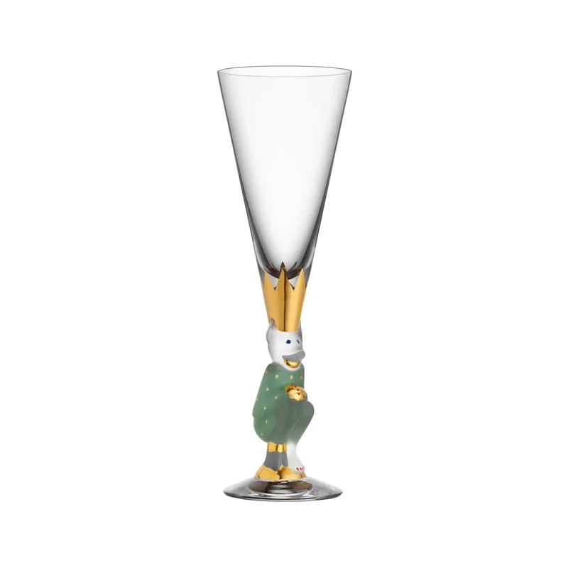 The Sparkling Devil Champagnerglas 19 cl Grün by Orrefors – product photo