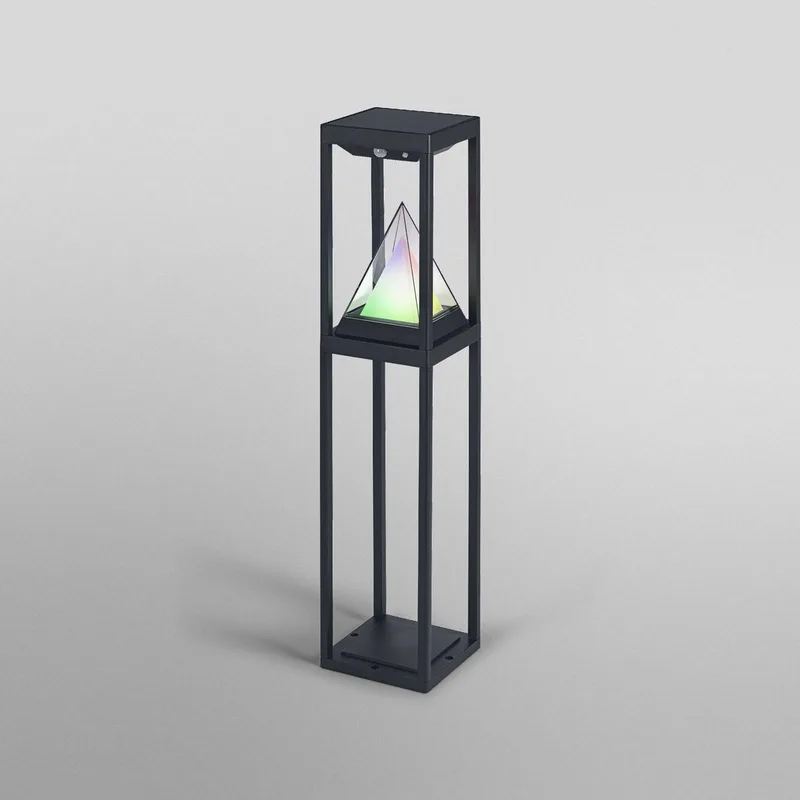 LED-zonnelamp tuinpadverlichting ALPS, sensor IP44 by OSRAM SMART+ in Black – product photo 4 of 4