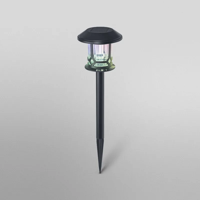 Solar LED grondspies lamp, RGB CCT IP44 by OSRAM SMART+ in Black – product photo 2 of 3