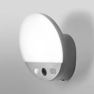 WiFi buitenwandlamp ROUND, camera, sensor, grijs by OSRAM SMART+ in Dark grey – product photo 4 of 4