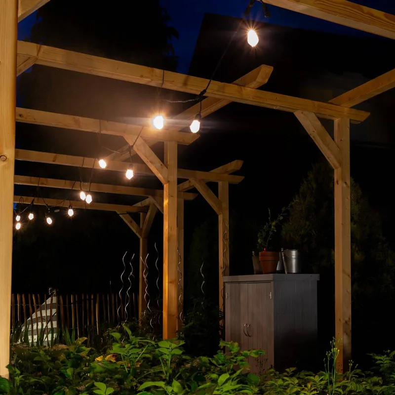 WiFi LED lichtketting STRINGLIGHT, RGBW 12-lamps by OSRAM SMART+ in Black – product photo 3 of 3