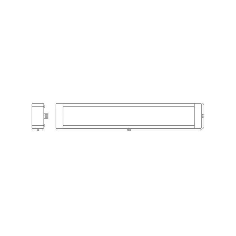 WiFi LED meubelverlichting UNDERCABINET, 50 cm by OSRAM SMART+ in White – product photo 4 of 5