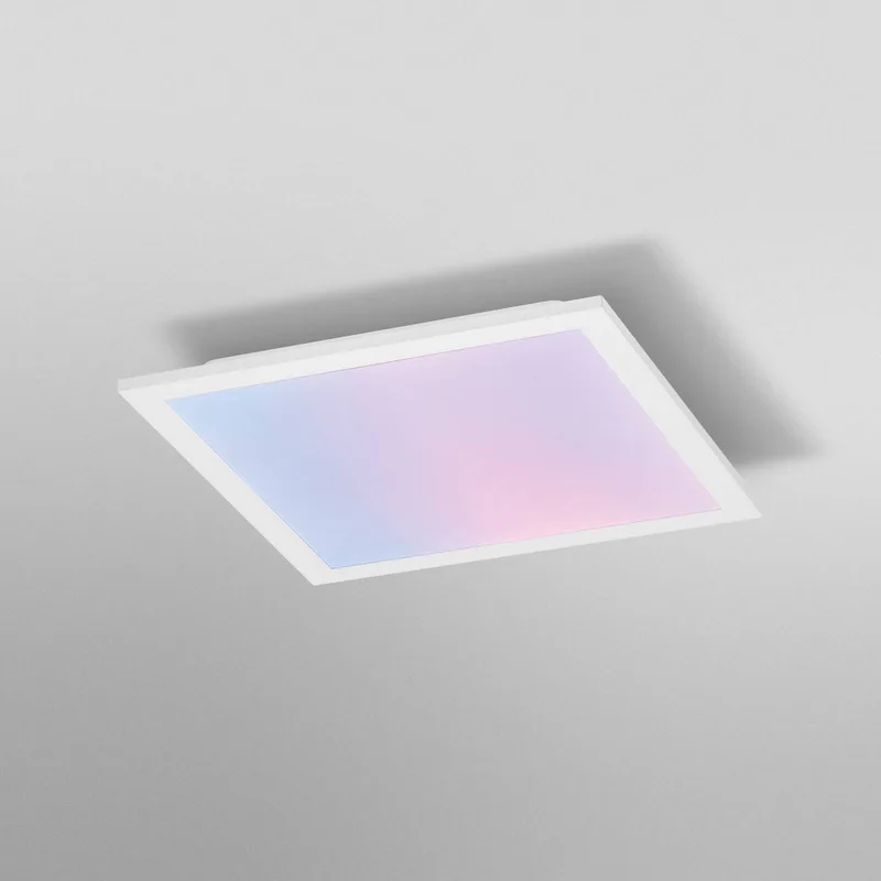 WiFi LED paneel PLANON MAGIC, 30 cm RGB CCT de OSRAM SMART+ en Blanc – photo du produit 3 sur 4