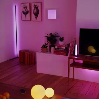 WiFi LED paneel PLANON MAGIC, 30 cm RGB CCT de OSRAM SMART+ en Blanc – photo du produit 4 sur 4