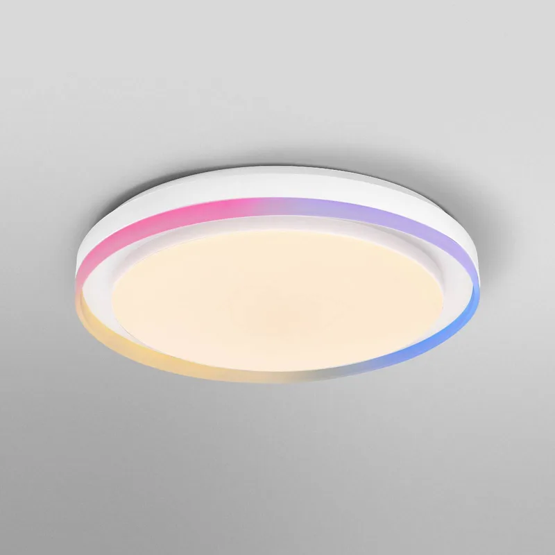 WiFi plafondlamp ORBIS ZEST, 50 cm RGB CCT de OSRAM SMART+ en Blanc – photo du produit 2 sur 4