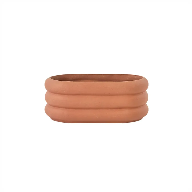 Awa Blumentopf Outdoor extra Lang 54 cm Terrakotta by OYOY Living Design – product photo
