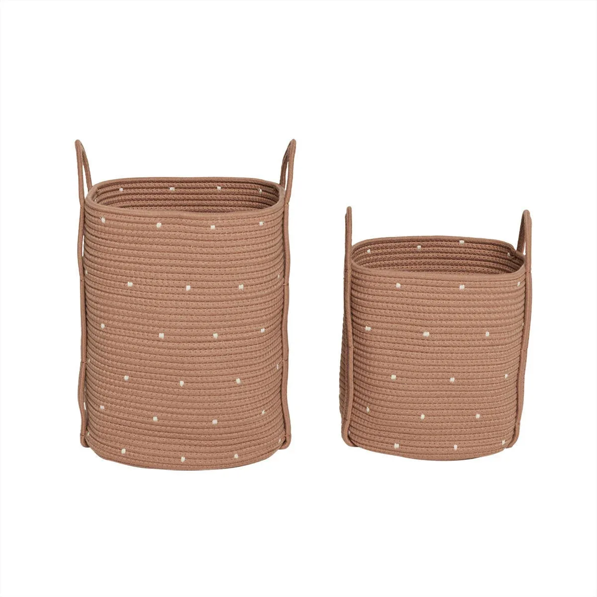 Dot manden set van 2 stuks caramel by OYOY Living Design – product photo