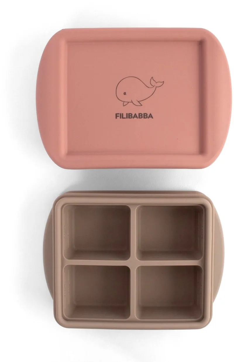 FILIBABBA Kom Siliconen by OYOY Living Design in Rose – product photo