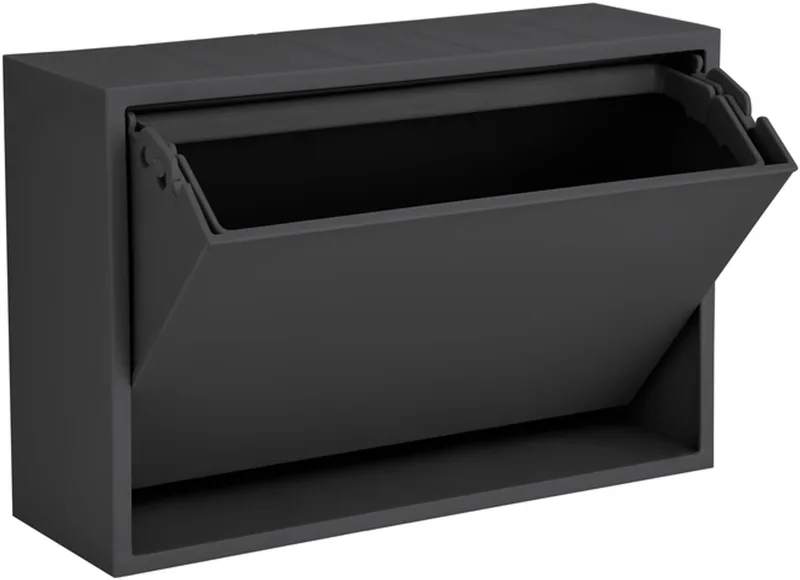 Mini Recyclingbak - Black Raven by OYOY Living Design in Black – product photo
