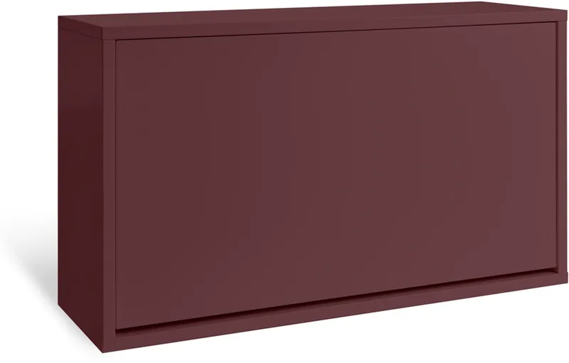 Recollector Opbergdoos gelakt spaanplaat von OYOY Living Design in Rood – Produktfoto