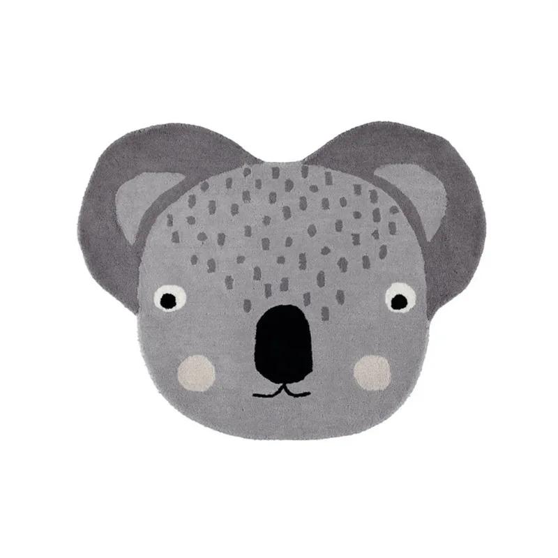 Vloerkleed Koala von OYOY Living Design in Grijs – Produktfoto