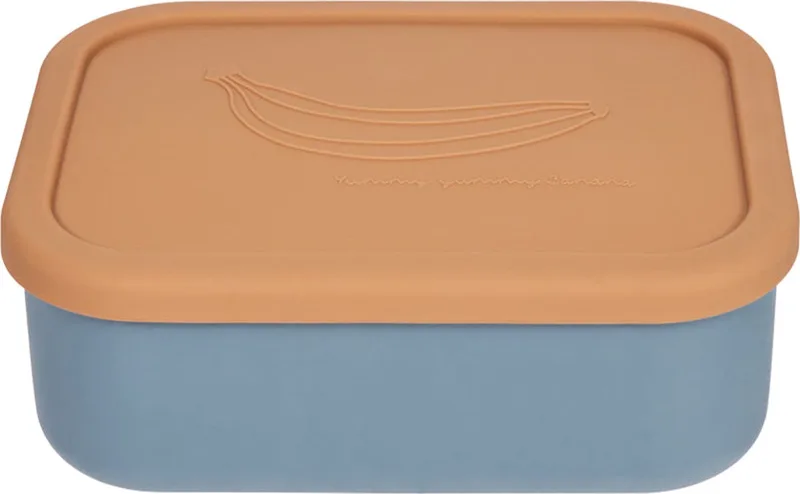 Yummy Brooddoos/Lunch box met indeling L - Fudge/Clay by OYOY Living Design in Rood – product photo