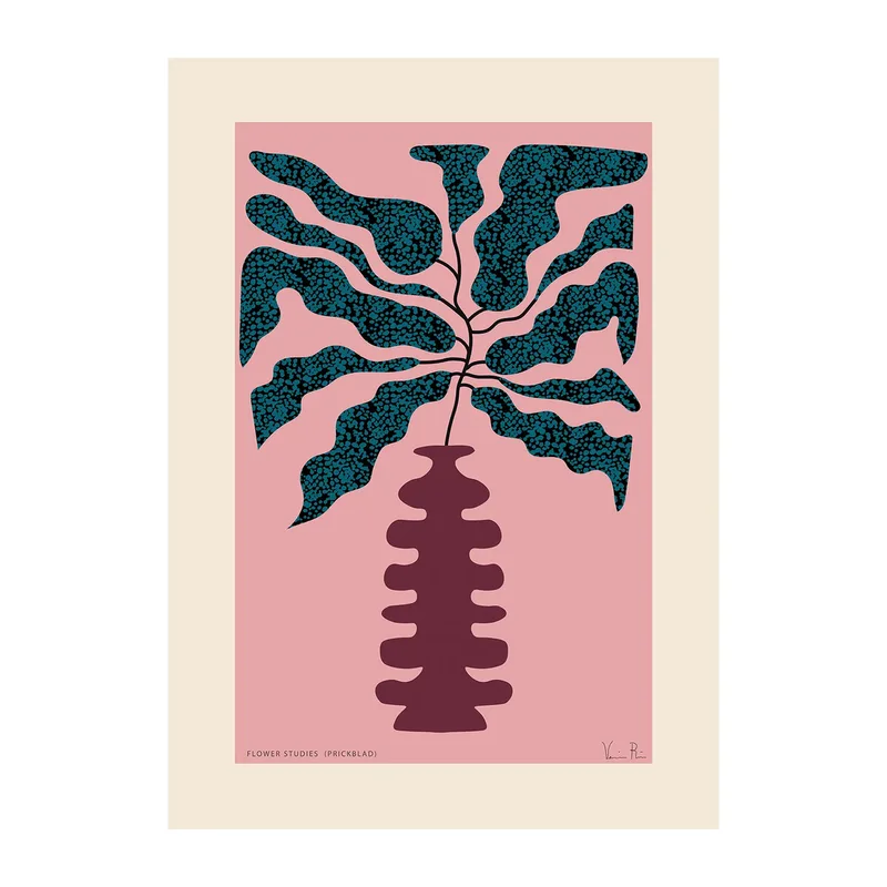 Flower Studies 01 (Prickblad) Poster 30 x 40cm by Paper Collective – product photo