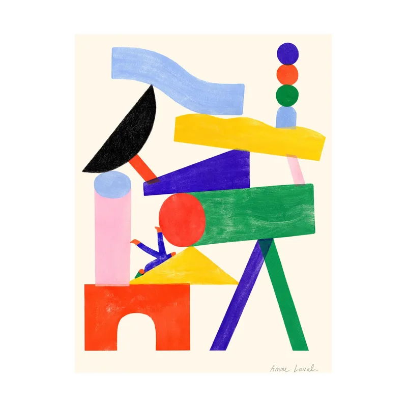 Jouer Poster 30x40 cm by Paper Collective – product photo