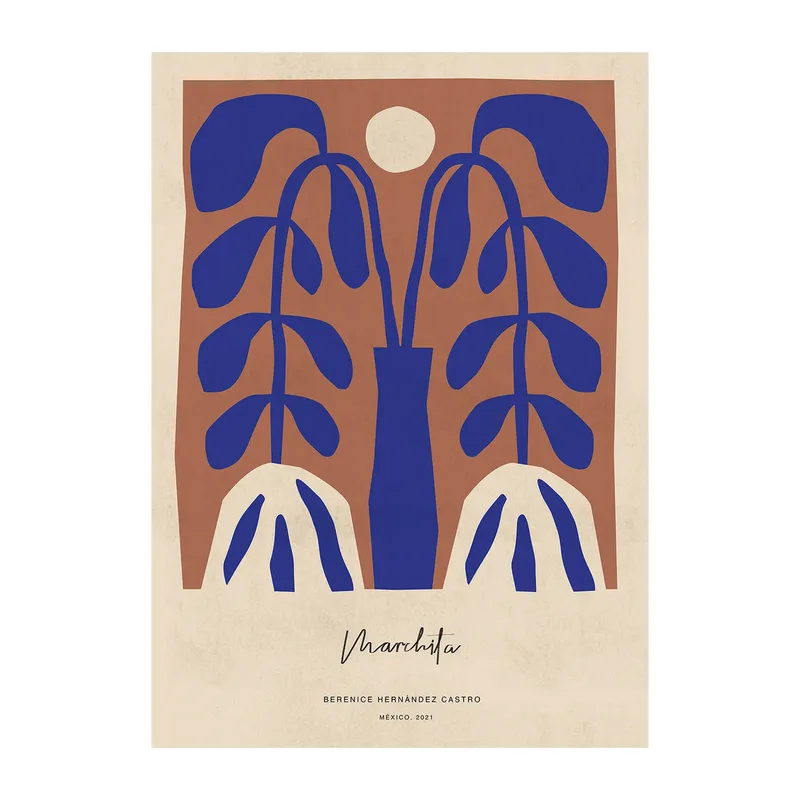 Marchita Poster 50 x 70cm van Paper Collective – productfoto
