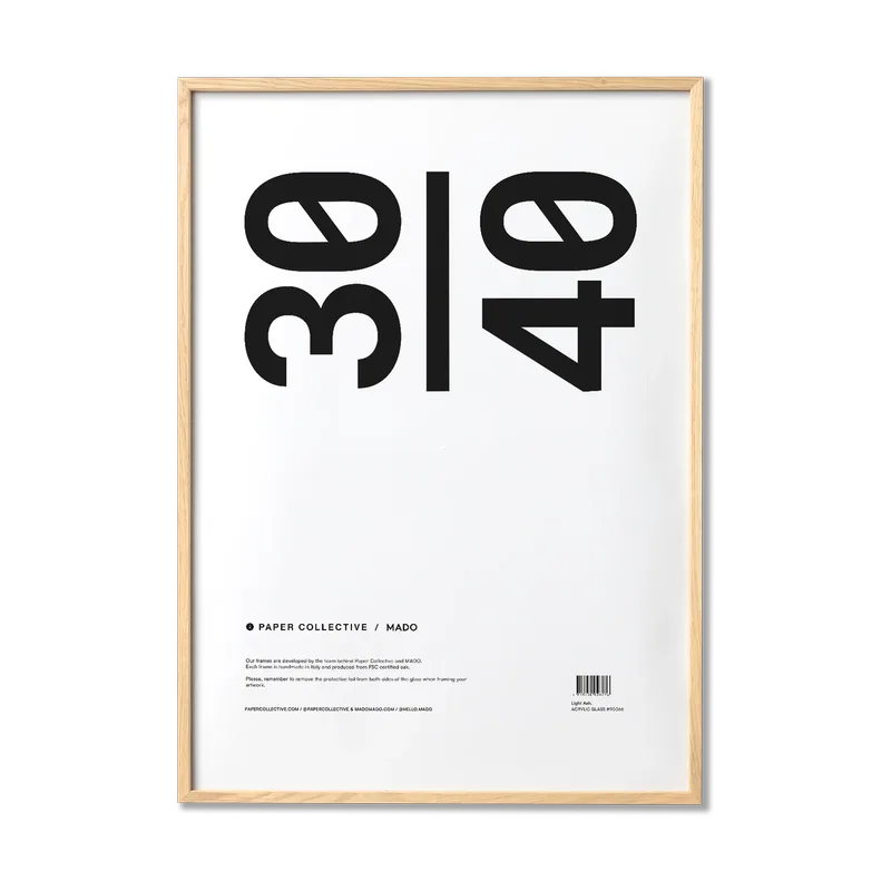 Paper Collective Bilderrahmen Plexiglas-Esche 30x40 cm by Paper Collective – product photo