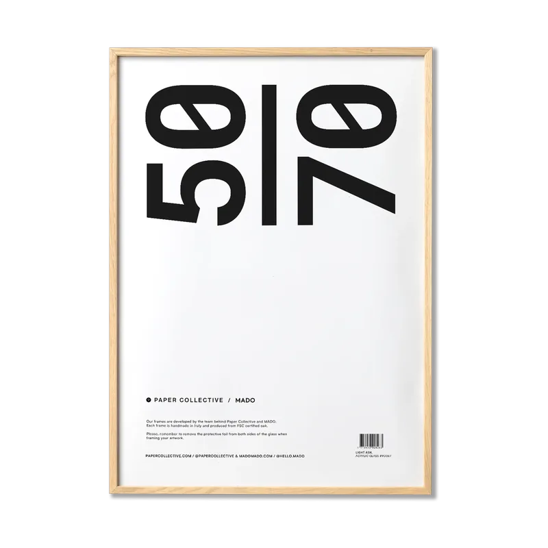 Paper Collective Bilderrahmen Plexiglas-Esche 50x70 cm by Paper Collective – product photo