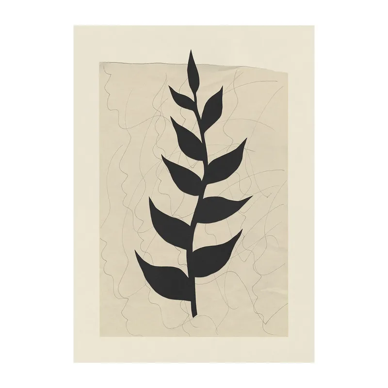 Plant Poem Poster 50 x 70cm de Paper Collective – photo du produit