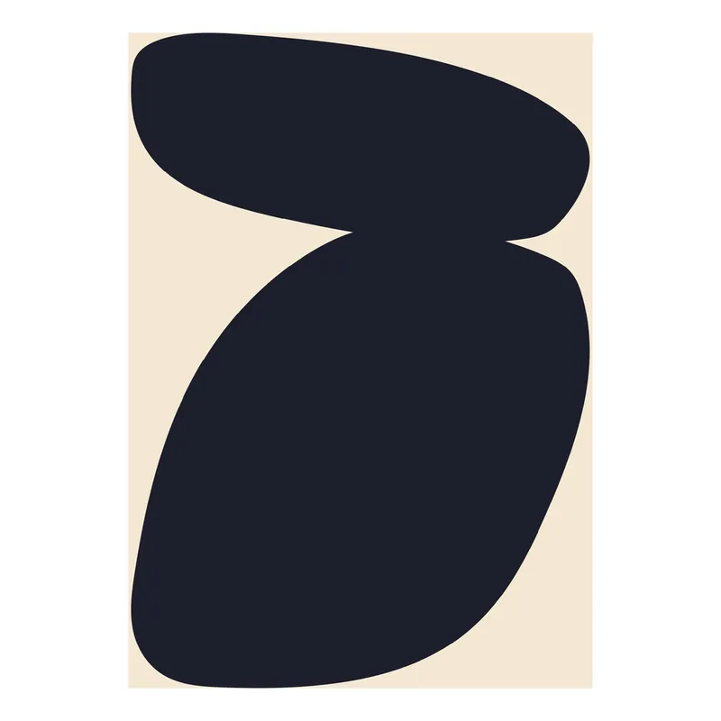 Solid Shapes 03 Poster 50 x 70cm van Paper Collective – productfoto