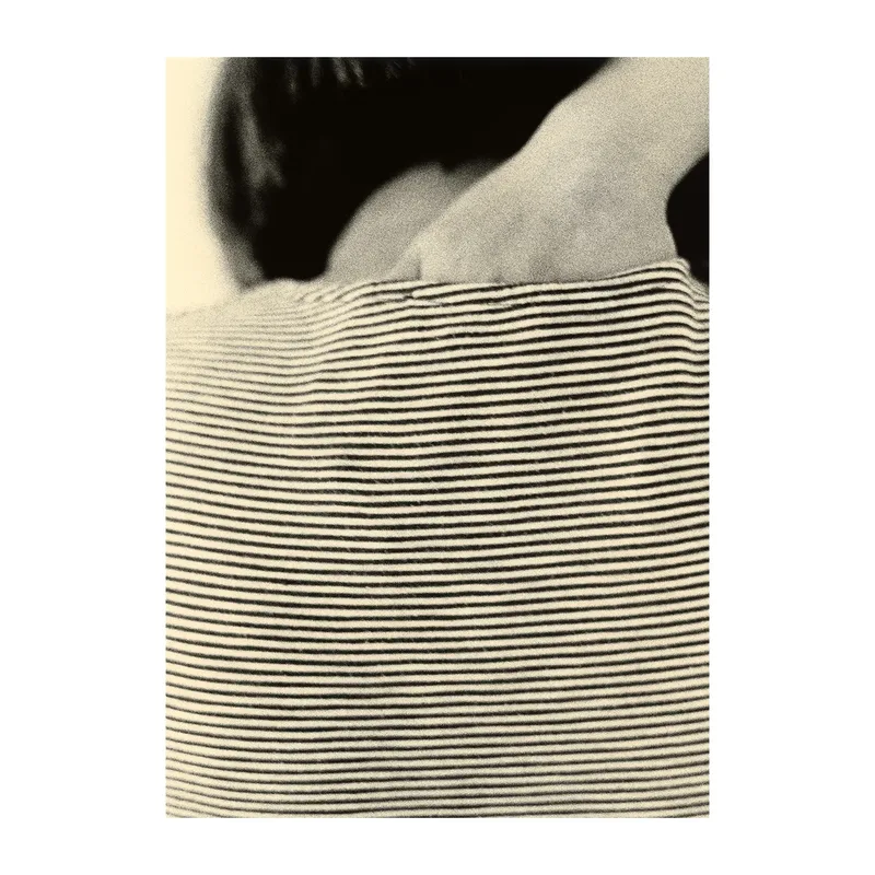Striped Shirt Poster 30 x 40cm van Paper Collective – productfoto