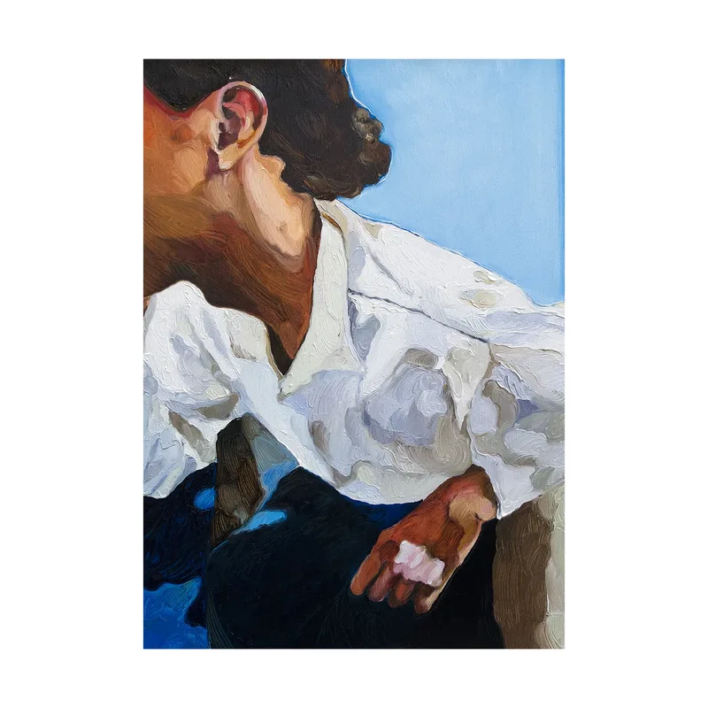 The Man I Met At A Bar Poster 30 x 40cm von Paper Collective – Produktfoto