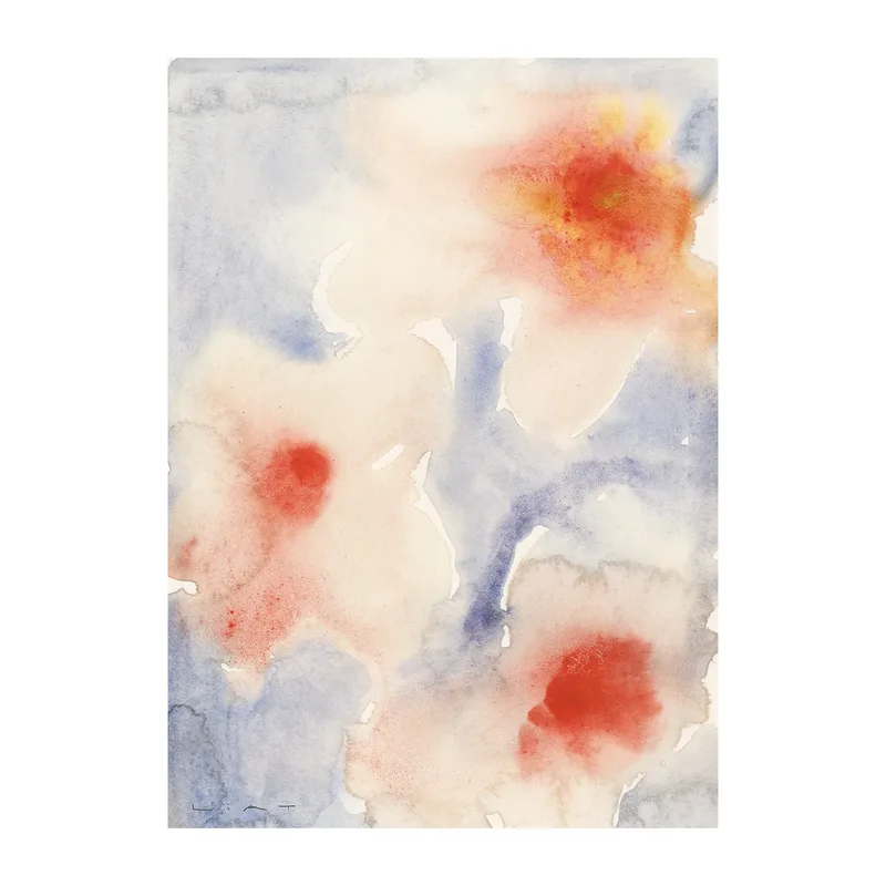 Three Flowers Poster 30 x 40cm van Paper Collective – productfoto