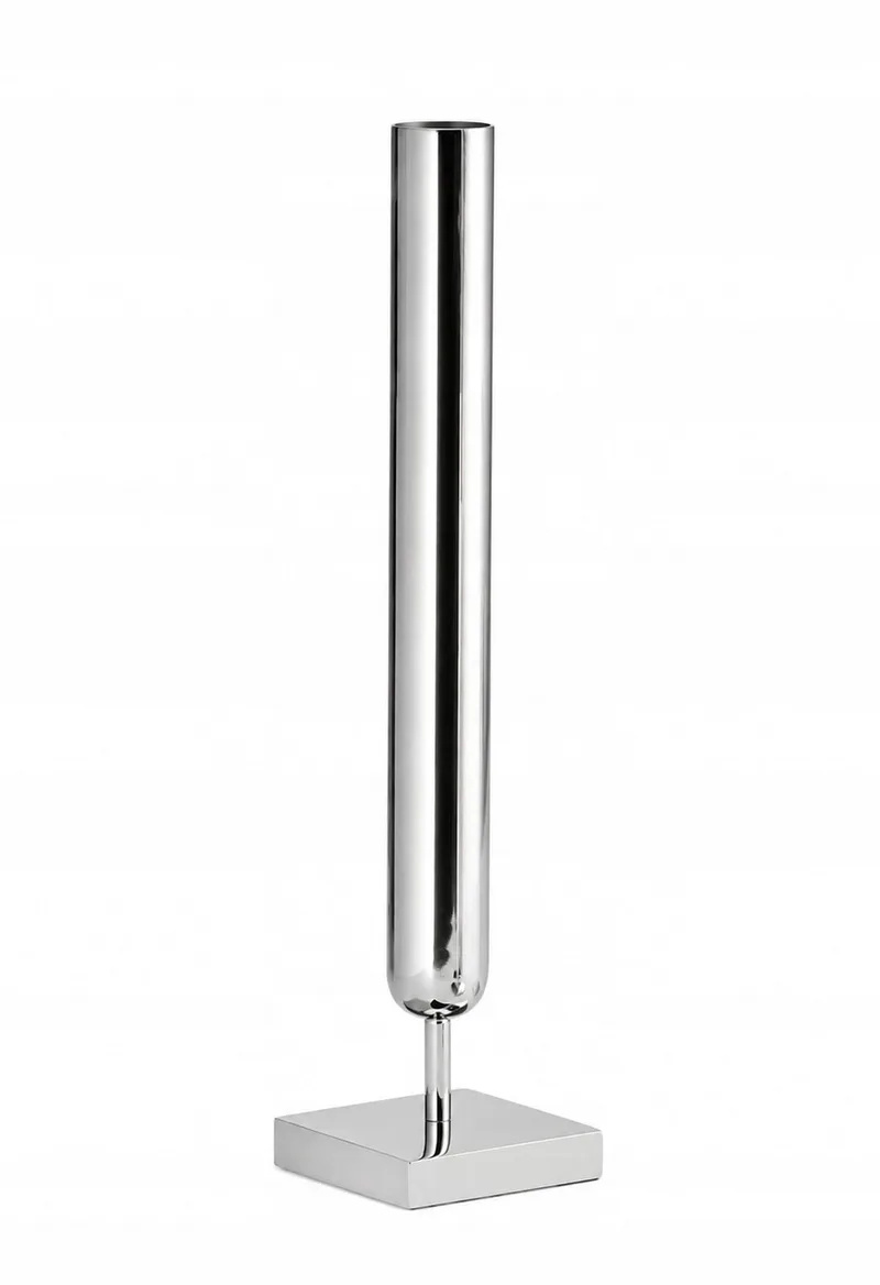 LAMBDA Vaas Staal 40 cm - Gepolijst by Philippi in Silver – product photo