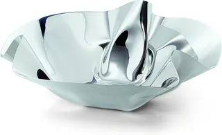 MARGARETE Fruitschaal - RVS Hoogglans Gepolijst - Ø 31 cm by Philippi in Silver – product photo 1 of 2