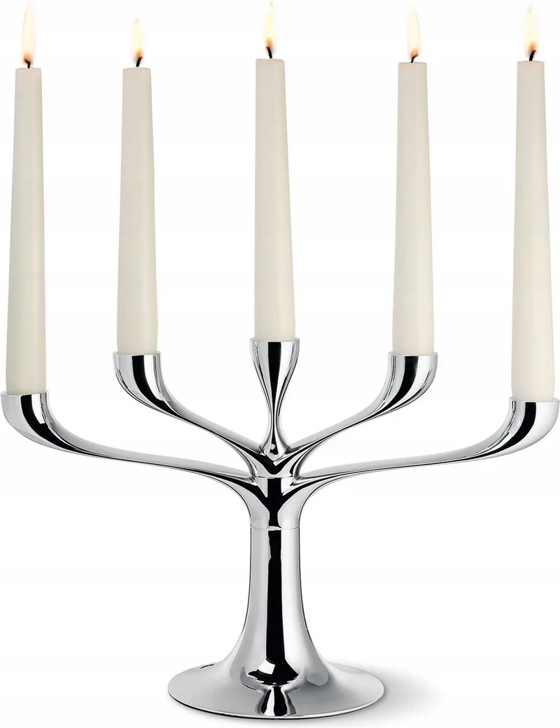 Modulaire Kandelaar - Verstelbaar & Elegant by Philippi in Silver – product photo