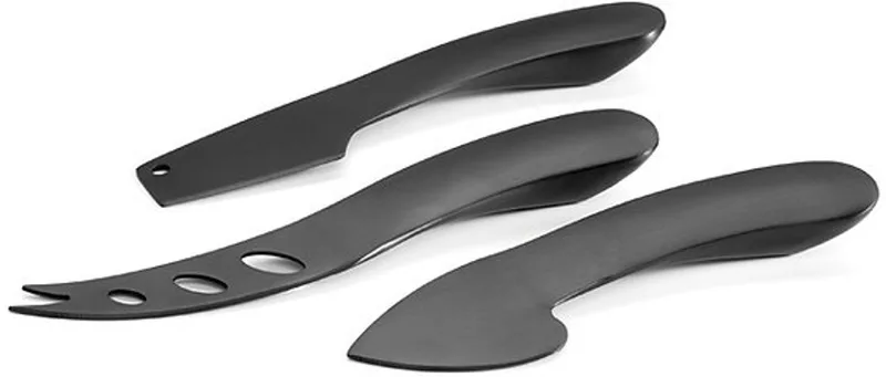 Onyx kaasmessenset - 3-delig - design by Philippi in Black – product photo