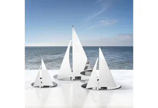 Regatta Kandelaar M - Roestvrij Staal by Philippi in Silver – product photo 2 of 2