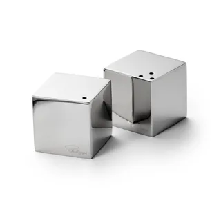 Salz- / Pfefferstreuer Philippi CUBE Salz und Pfefferstreuer-Set Edelstahl van Philippi – productfoto 2 van 2