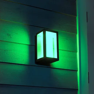 buitenwandlamp Impress, RGBW, IP44, smart by Philips Hue in Black, White – product photo 3 of 5