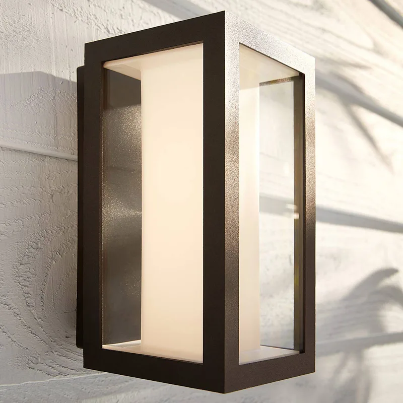 buitenwandlamp Impress, RGBW, IP44, smart by Philips Hue in Black, White – product photo