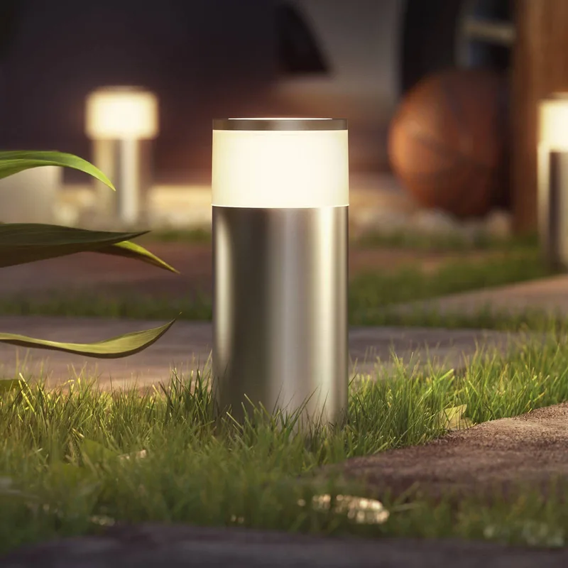 Calla sokkellamp aanvulling 25,2cm alu by Philips Hue in Aluminium, White – product photo