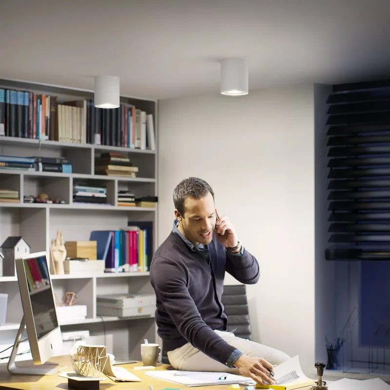 Downlight Pillar, verstelbaar, GU10 by Philips Hue in White – product photo 2 of 4