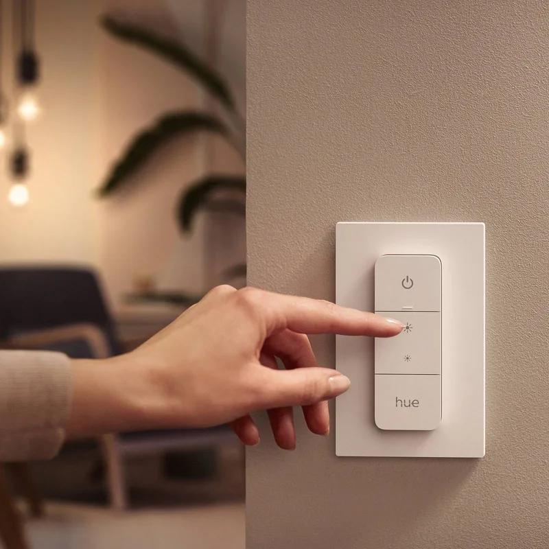 Enrave LED plafondlamp 26,1cm by Philips Hue in Black – product photo 4 of 5