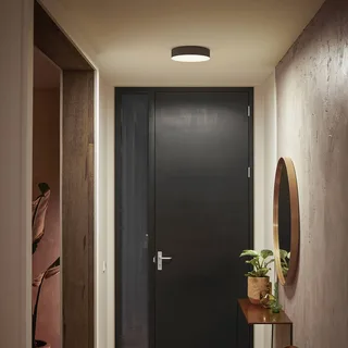 Enrave LED plafondlamp 26,1cm by Philips Hue in Black – product photo 2 of 5
