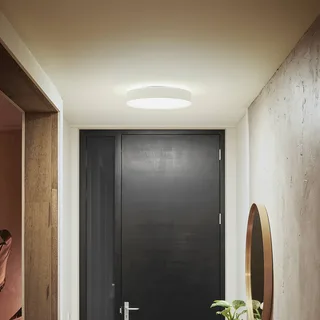 Enrave LED plafondlamp 38,1 cm by Philips Hue in White – product photo 1 of 5