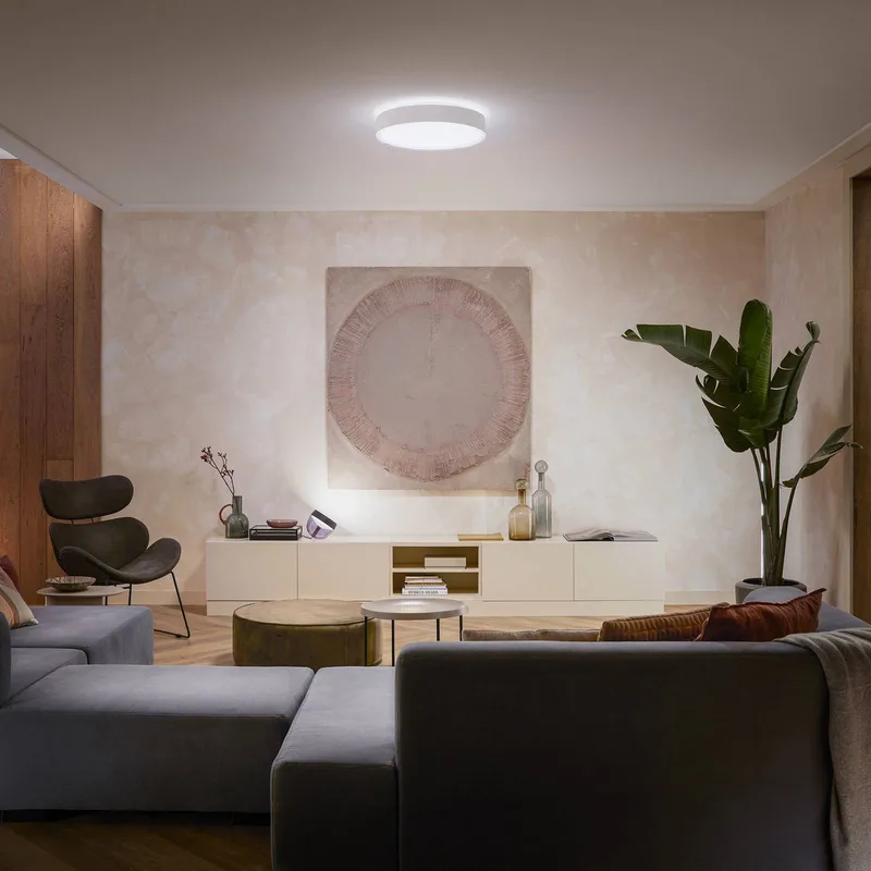 Enrave LED plafondlamp 42,5cm by Philips Hue in White – product photo 2 of 5