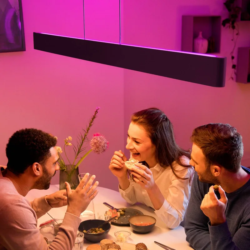Ensis hanglamp, WACA von Philips Hue in Schwarz – Produktfoto 1 von 5