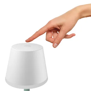 Go LED tafellamp, wit, RGBW de Philips Hue en Blanc, Saliegrijs – photo du produit 5 sur 5