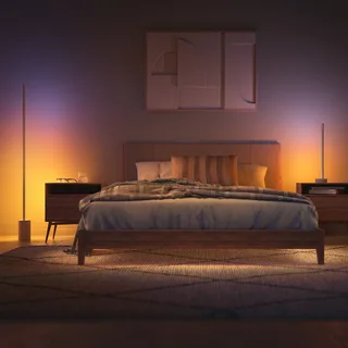 Gradient Signe Eik LED vloerlamp by Philips Hue in White, Licht eiken – product photo 4 of 5