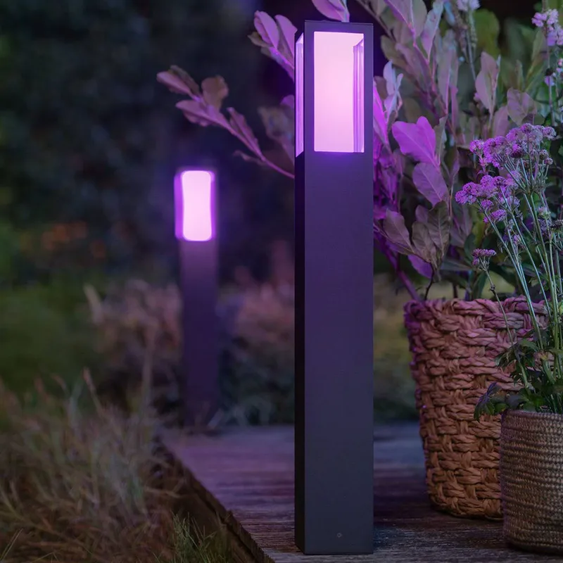 IMPRESS LED tuinpadverlichting, RGBW, smart de Philips Hue en Noir, Blanc – photo du produit
