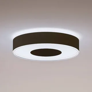 Infuse LED plafondlamp, 38,1 cm, dimbaar. de Philips Hue en Noir – photo du produit 1 sur 5