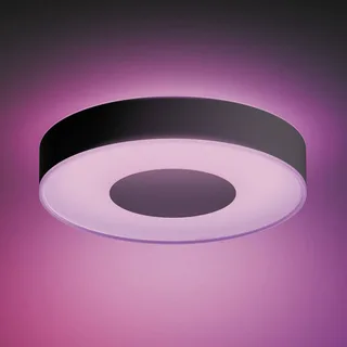 Infuse LED plafondlamp, 38,1 cm, dimbaar. de Philips Hue en Noir – photo du produit 5 sur 5