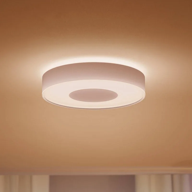 Infuse LED plafondlamp, dimbaar, 38,1 cm de Philips Hue en Blanc – photo du produit