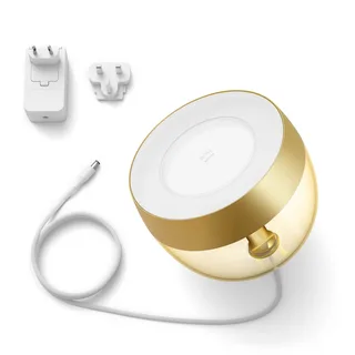 Iris WACA LED tafellamp, goud by Philips Hue in Gold, Transparent – product photo 2 of 5