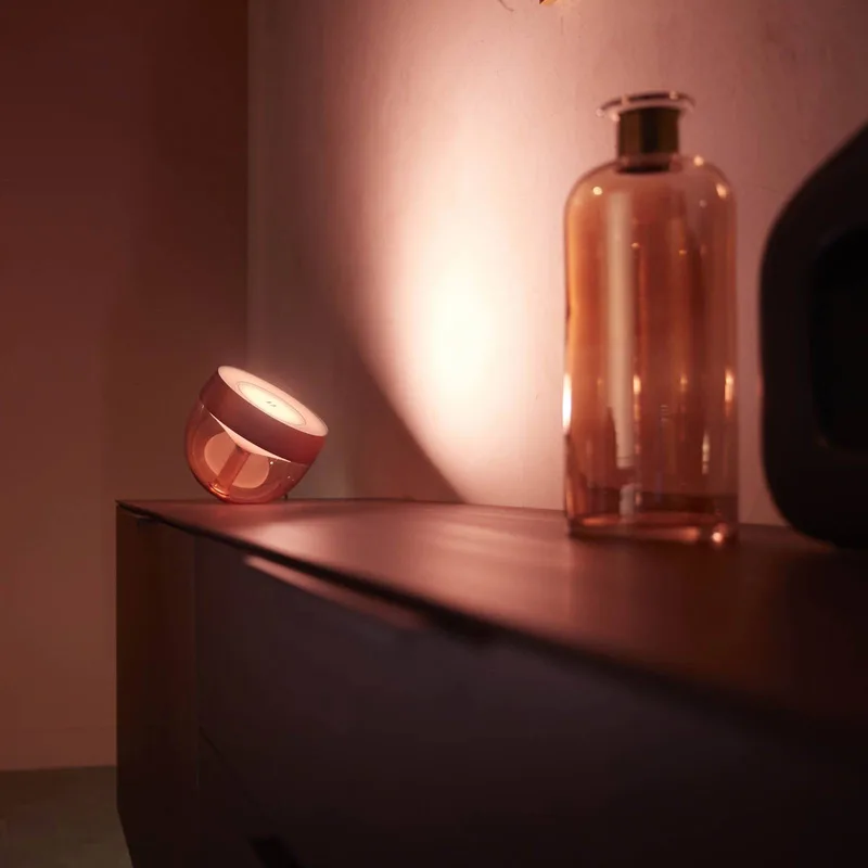 Iris WACA LED tafellamp, koper by Philips Hue in Copper, Transparent – product photo 4 of 5