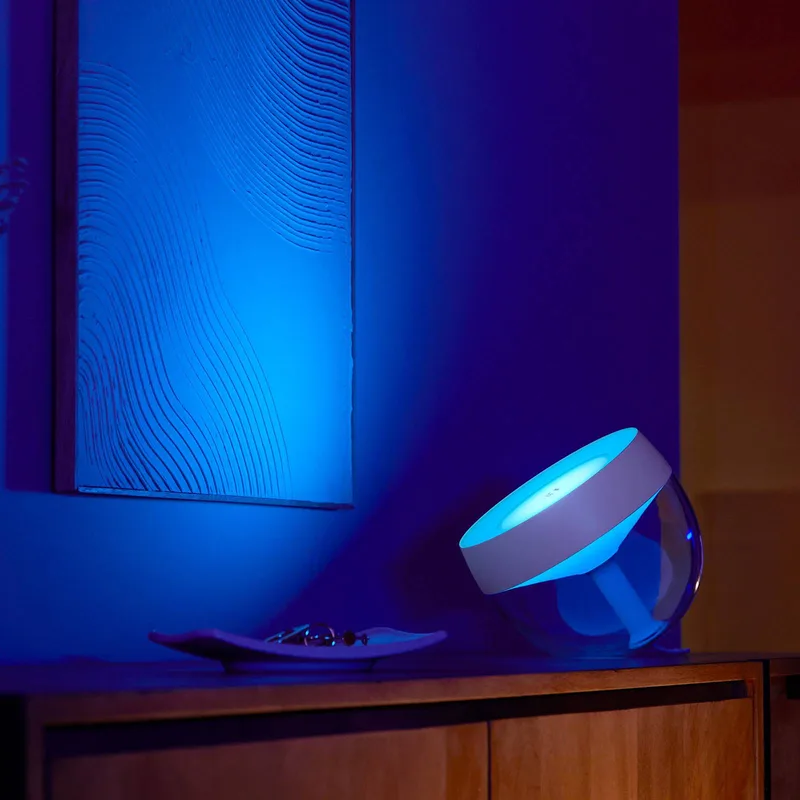 Iris WACA LED tafellamp, wit by Philips Hue in White, Transparent – product photo 3 of 5